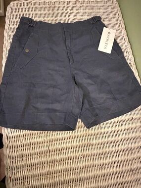 Athleta Women’s Voyager Linen  Shorts Size 4